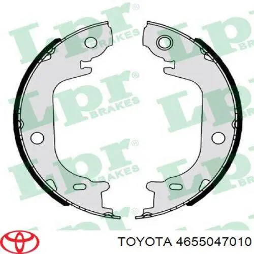 4655047010 Toyota sapatas do freio de estacionamento