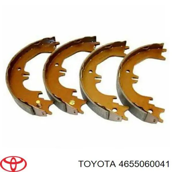 4655060041 Toyota колодки ручника (стояночного тормоза)