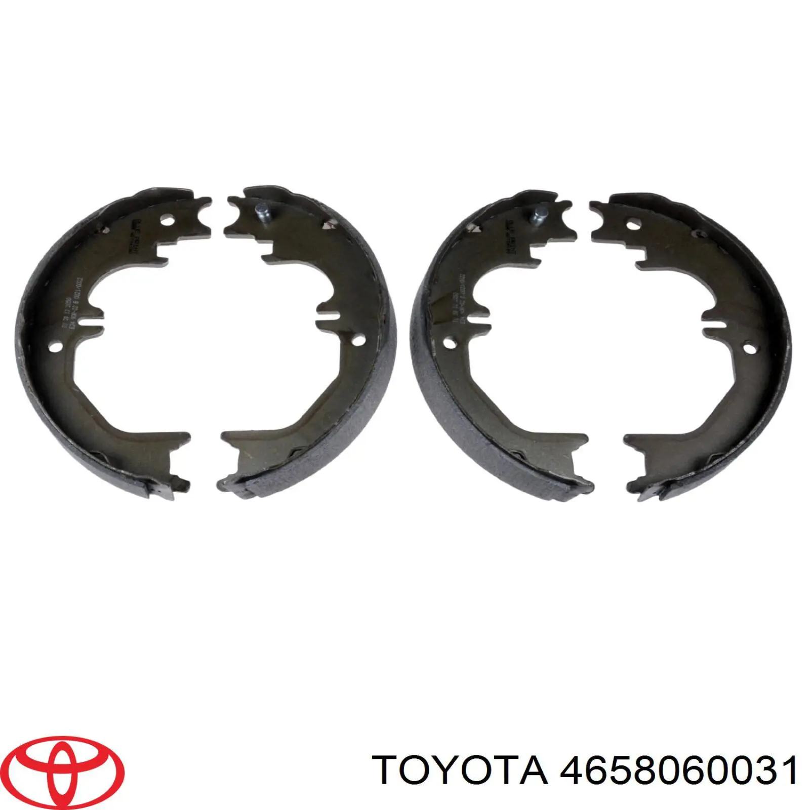 Колодки ручника 4658060031 Toyota