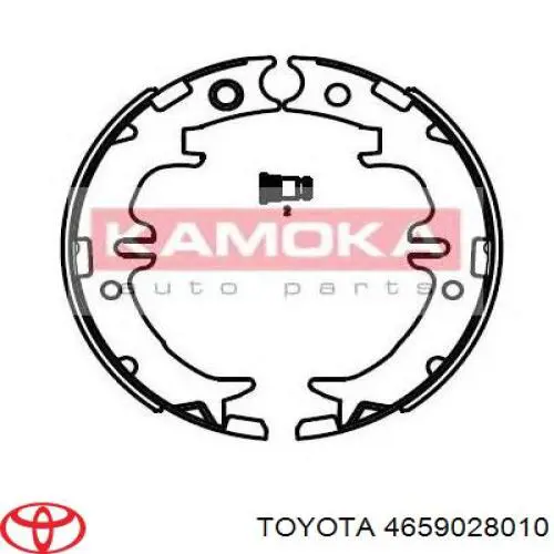 Тормозные колодки стояночного тормоза Toyota 4659028010 цена, от 19.13 USD