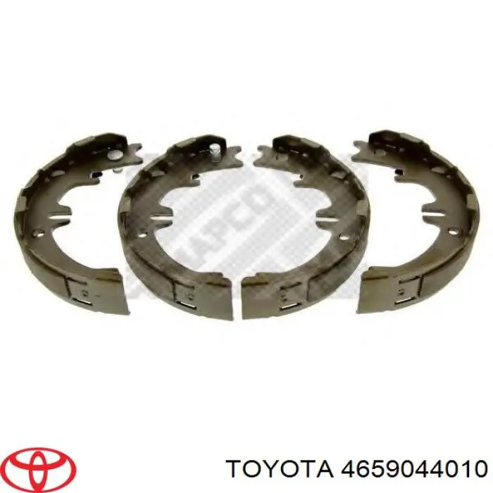 Тормозные колодки стояночного тормоза Toyota 4659044010 цена, от 19.13 USD