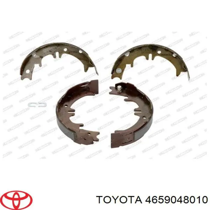 Тормозные колодки стояночного тормоза Toyota 4659048010 цена, от 15.01 USD
