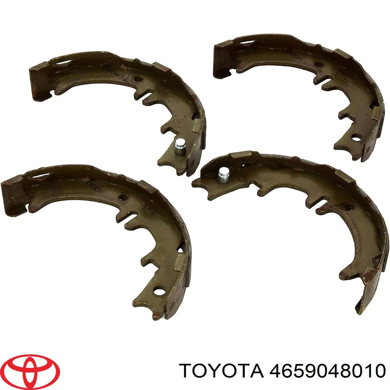 Купить 4659048010 Toyota Колодки ручника/стояночного тормоза