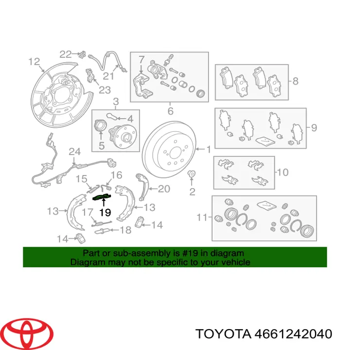 4661242040 Toyota 