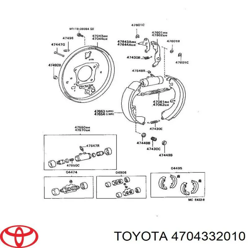  4704332010 Toyota