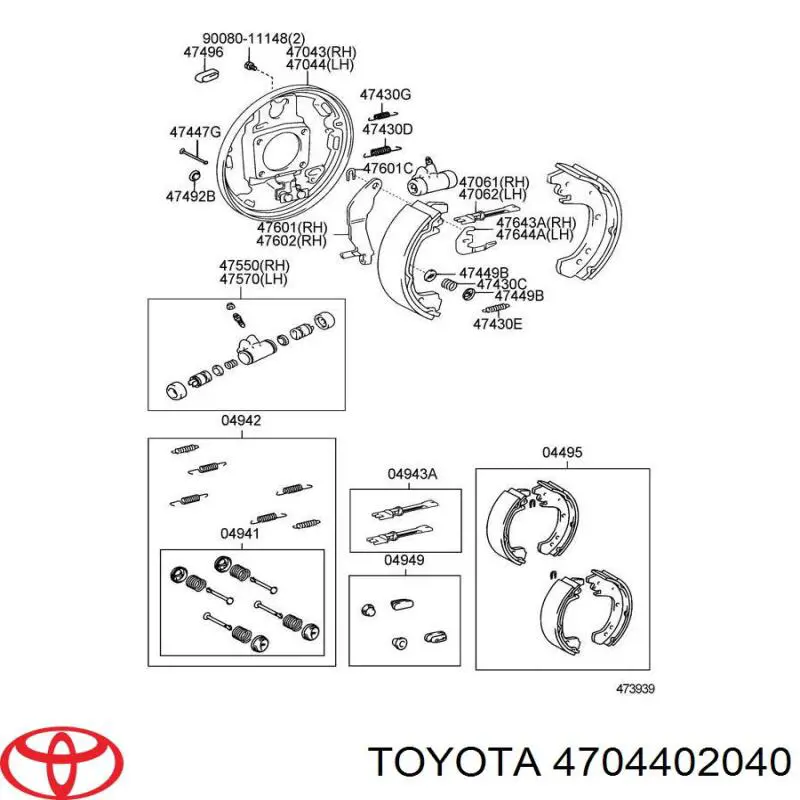  4704402040 Toyota