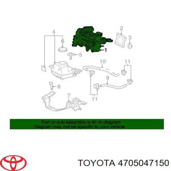  4705047070 Toyota