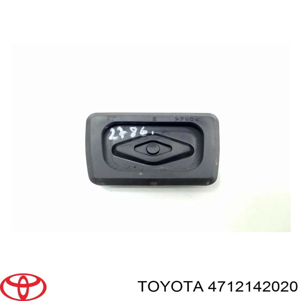 Накладка педали тормоза Toyota 4712142020 цена, от 32.10 USD