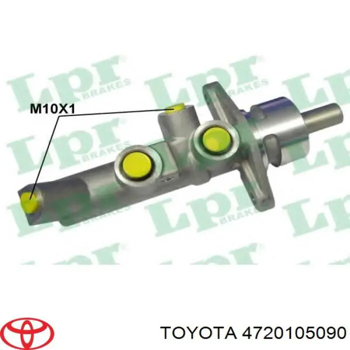 Купить 4720105090 Toyota Главный тормозной цилиндр