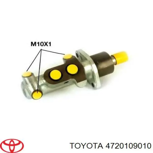 Главный тормозной цилиндр 4720109010 Toyota