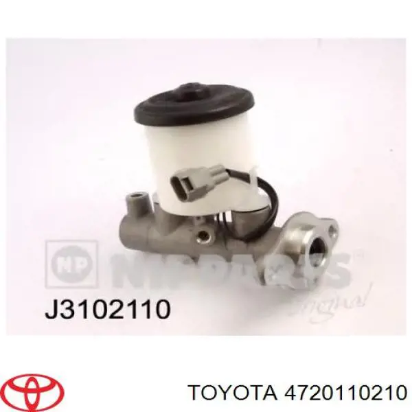 Купить 4720110210 Toyota Главный тормозной цилиндр