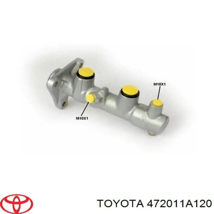 Цилиндр тормозной главный на Toyota Corolla E11