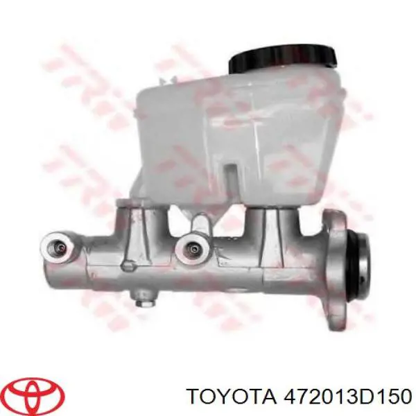 472013D150 Toyota Цилиндр тормозной, главный