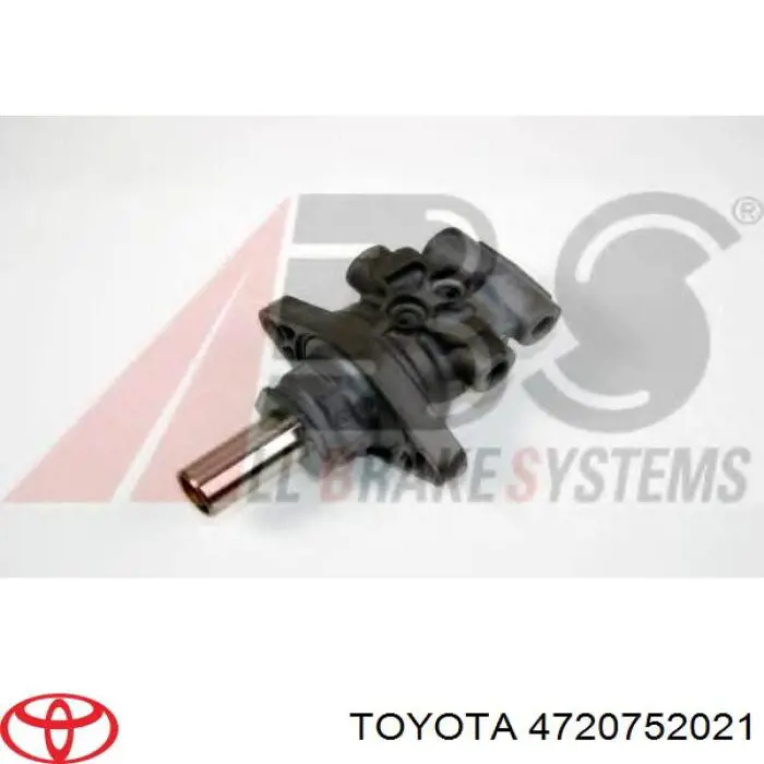 Cilindro principal de freno 4720752021 Toyota