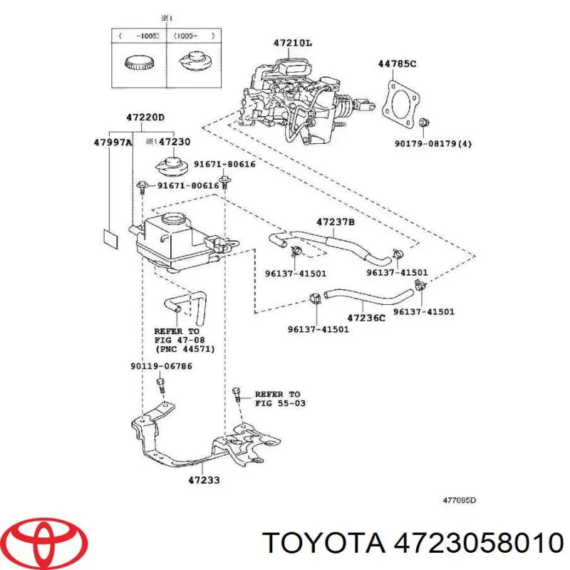 4723058010 Toyota 