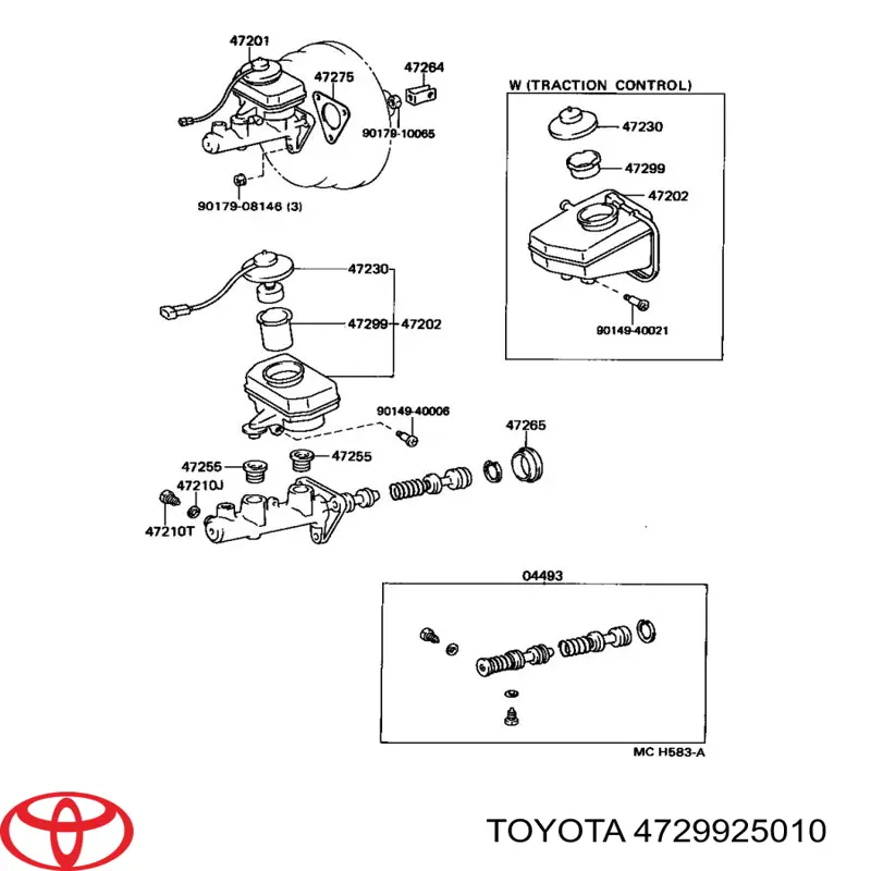 4729925010 Toyota 