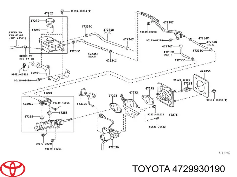 4729930190 Toyota 