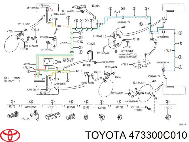  473300C010 Toyota