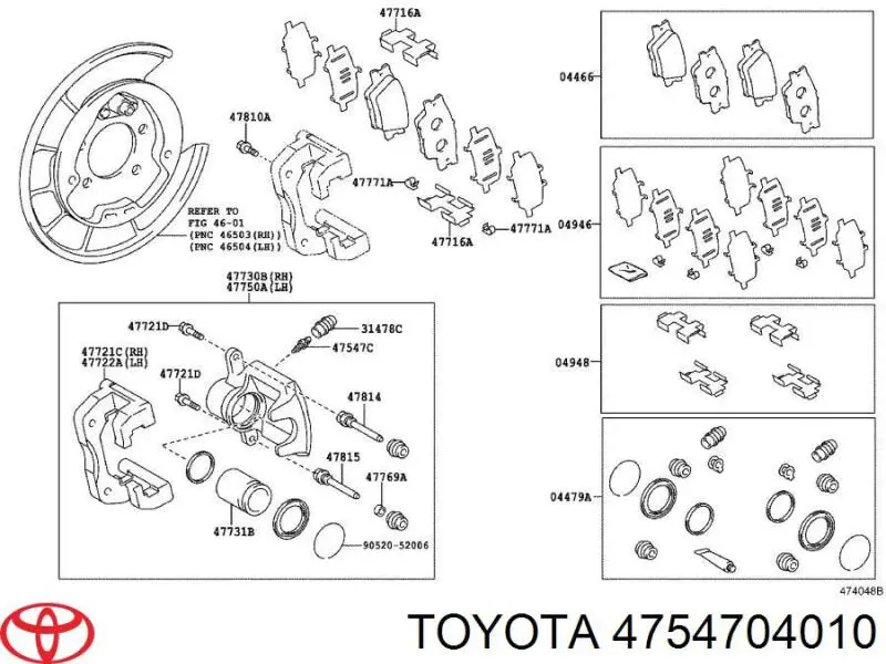 Купить 4754704010 Toyota Штуцер прокачки суппорта тормозного заднего