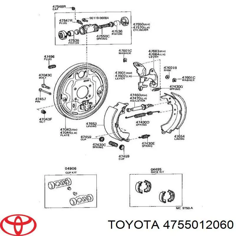 4755012060 Toyota