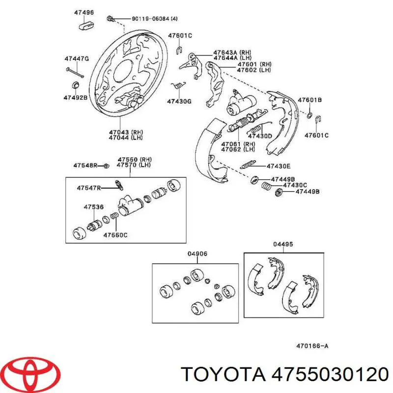  4755030120 Toyota