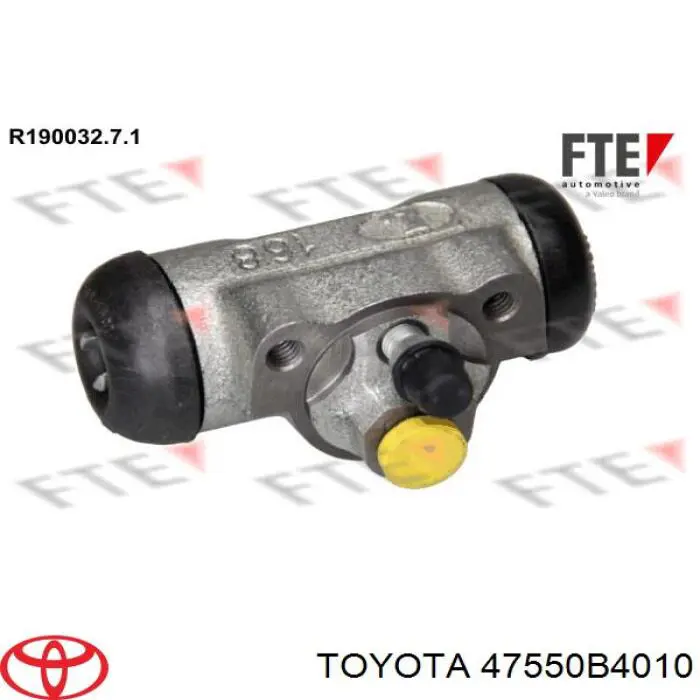 Рабочий тормозной цилиндр Toyota 47550B4010 цена, от 17.97 USD