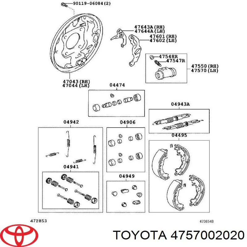  4757002020 Toyota