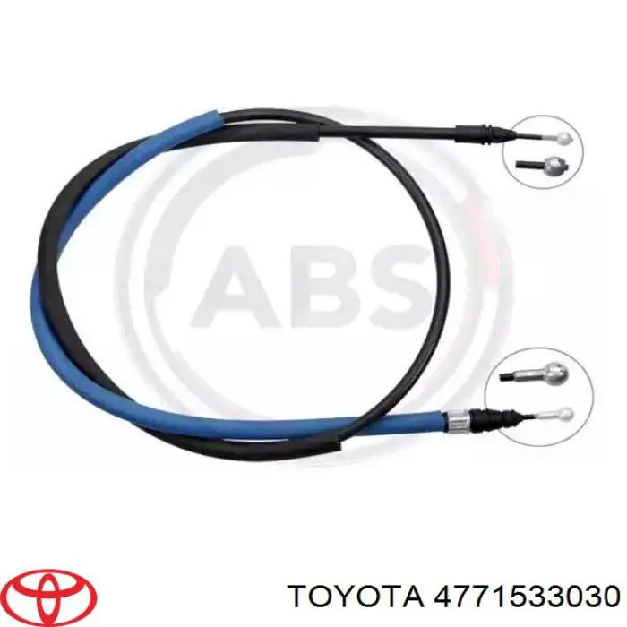 Купить 4771533030 Toyota Направляющая суппорта переднего нижняя