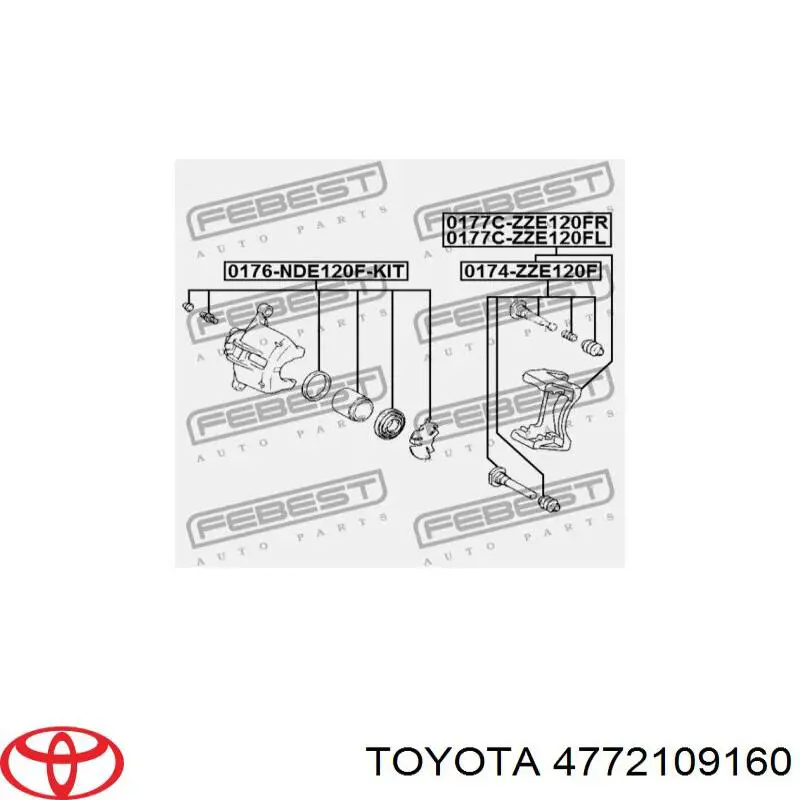 4772109160 Toyota
