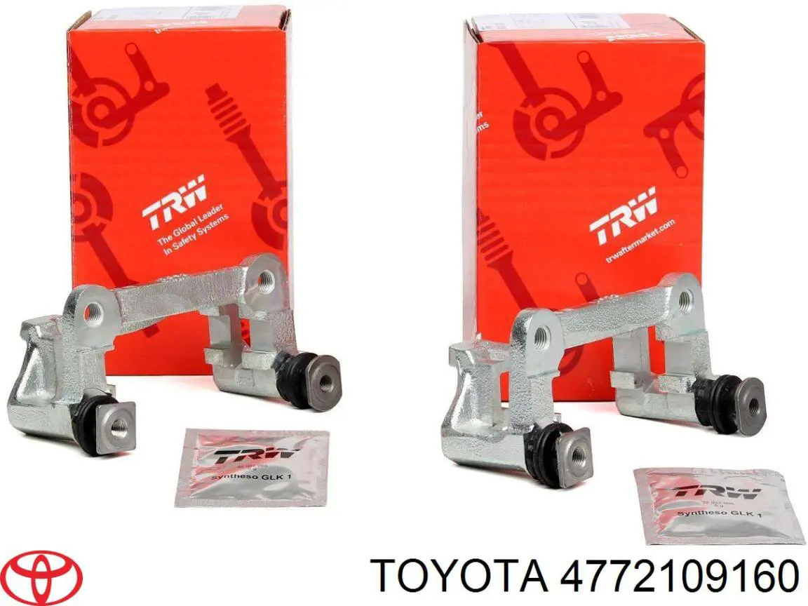 4772109160 Toyota Скоба суппорта переднего