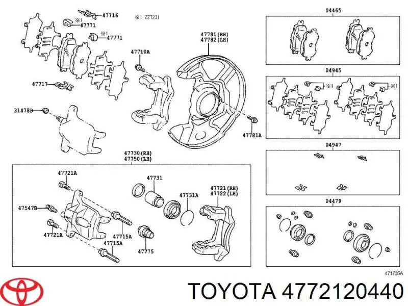  4772120440 Toyota