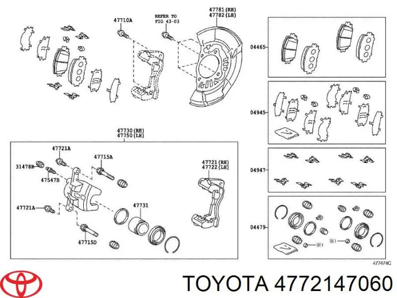 4772147060 Toyota 