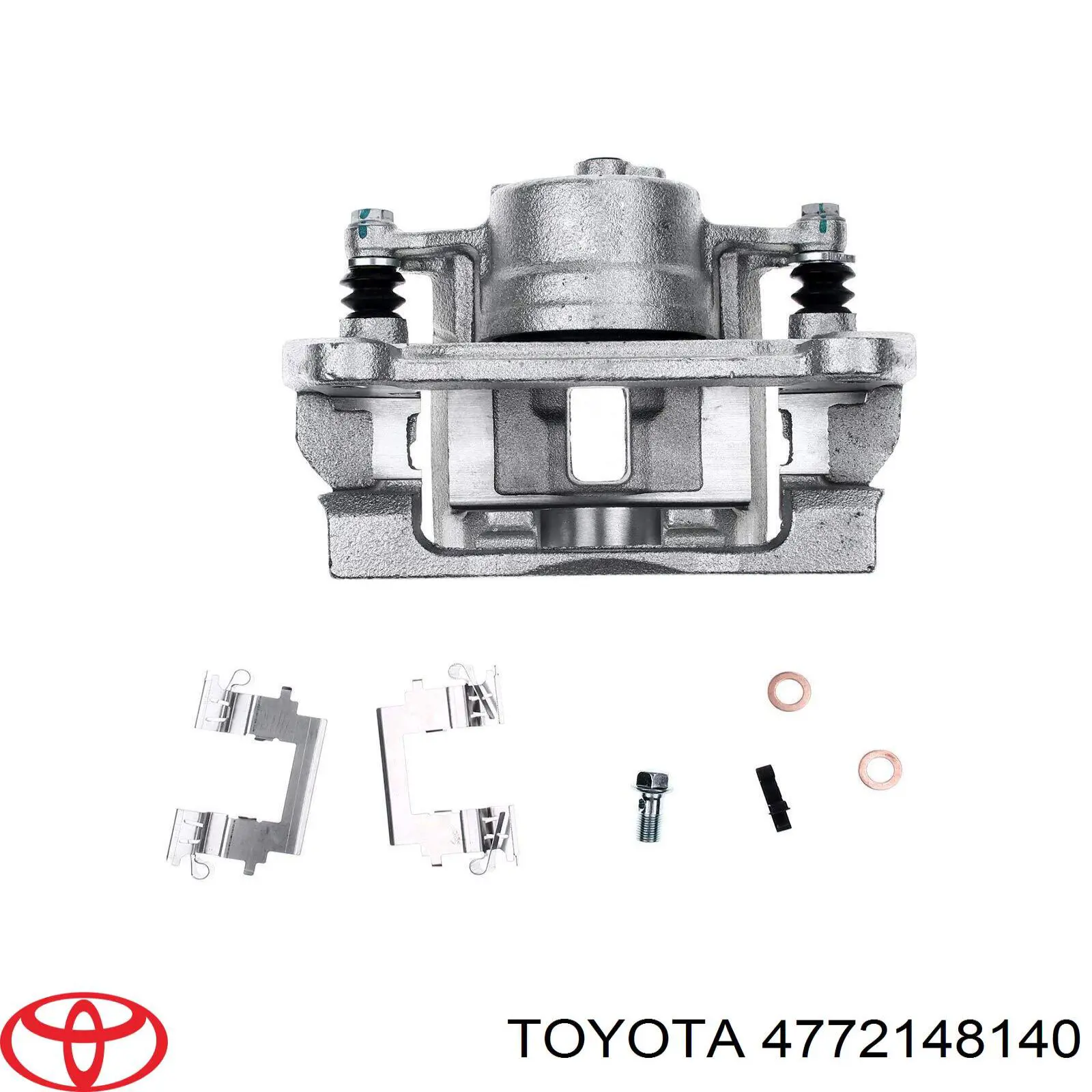 4772148140 Toyota braçadeira do freio de suporte dianteiro