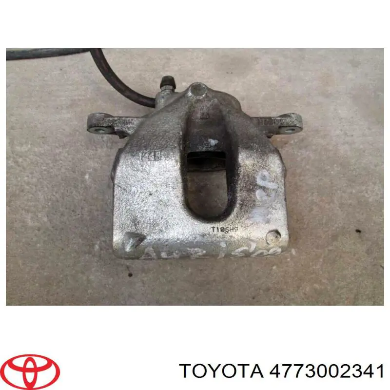 Купить 4773002341 Toyota Суппорт тормозной передний правый
