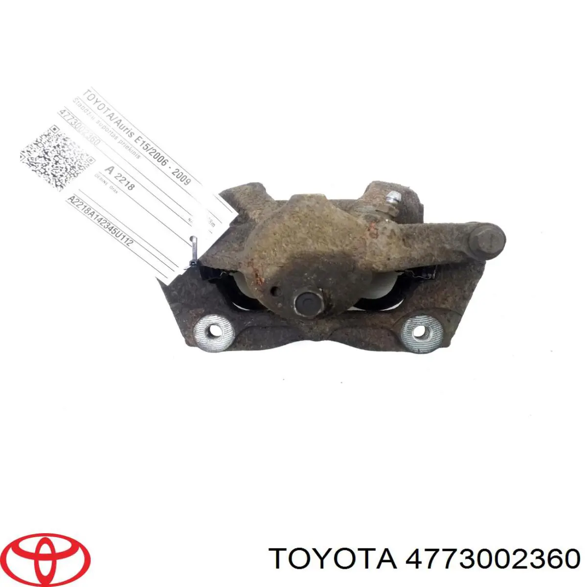 Pinza de freno delantera derecha 4773002360 Toyota