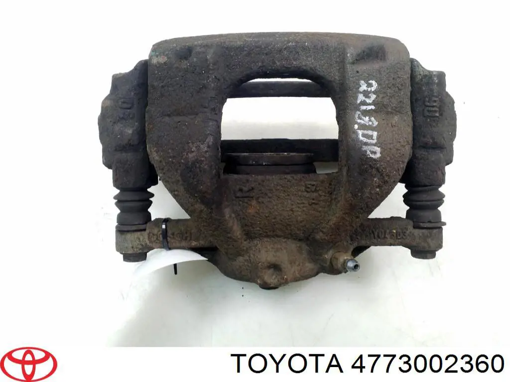 4773002360 Toyota суппорт тормозной передний правый