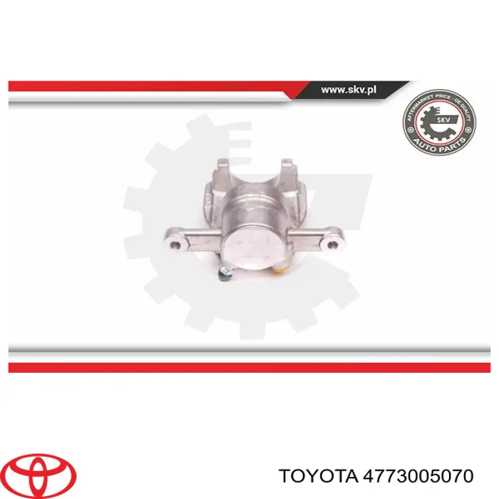 Тормозной суппорт правый задний Toyota 4773005070 цена, от 24.97 USD