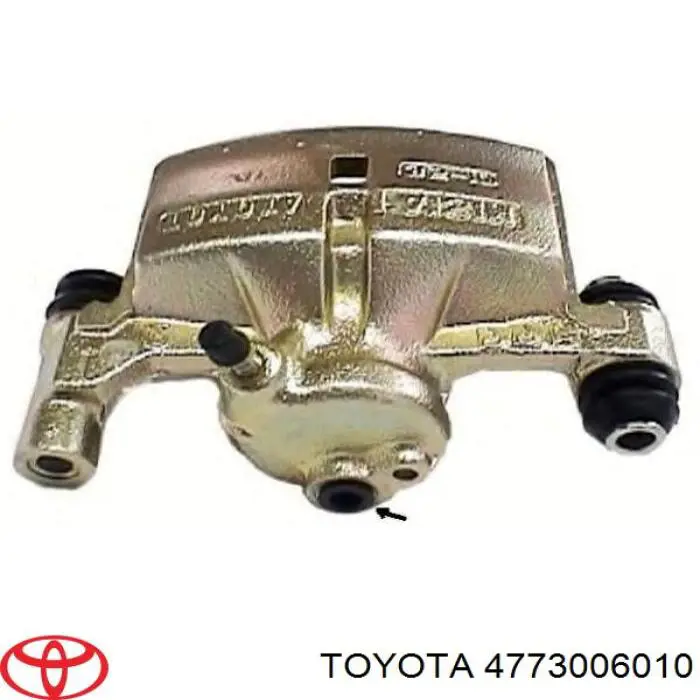 Суппорт тормозной передний правый 4773006010 Toyota