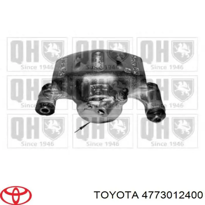 Pinza de freno delantera derecha 4773012400 Toyota