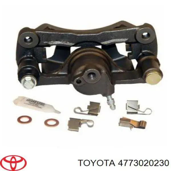 Суппорт тормозной задний правый на Toyota Carina II 