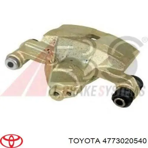 Тормозной суппорт правый задний Toyota Carina E седан (T19) (1992 - 1997) цена, от 241.03 USD