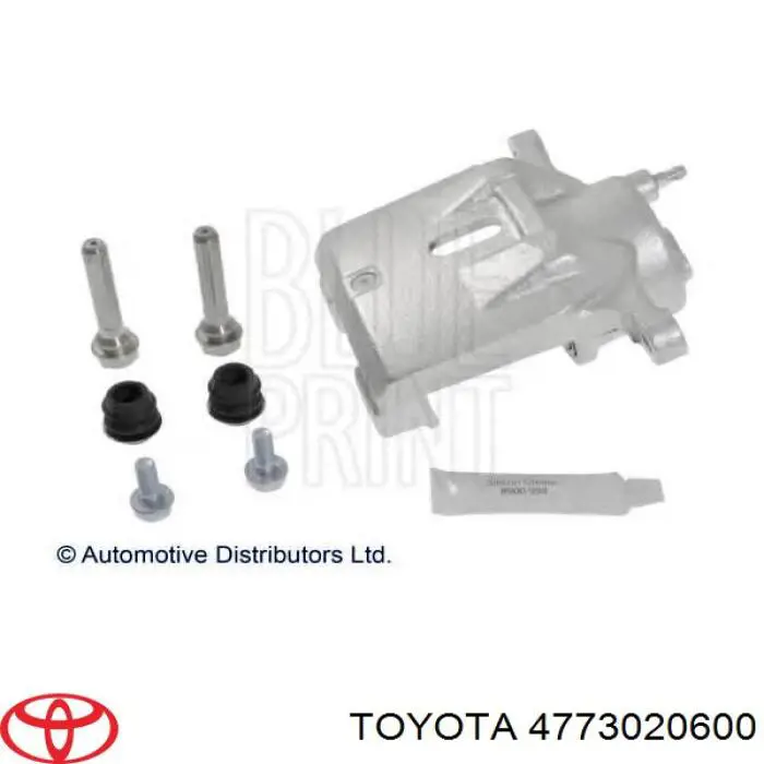 Суппорт тормозной передний правый 4773020600 Toyota