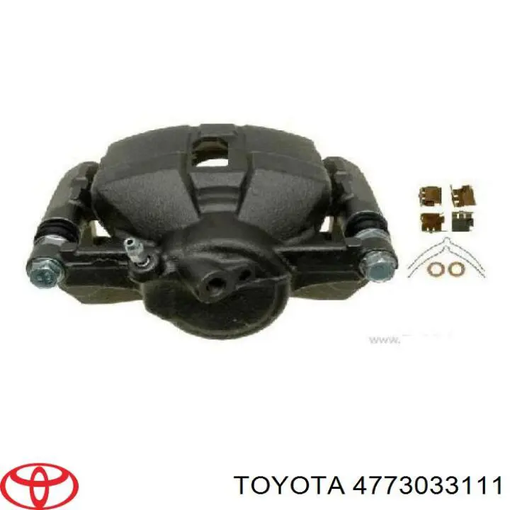 Купить 4773033111 Toyota Суппорт тормозной передний правый