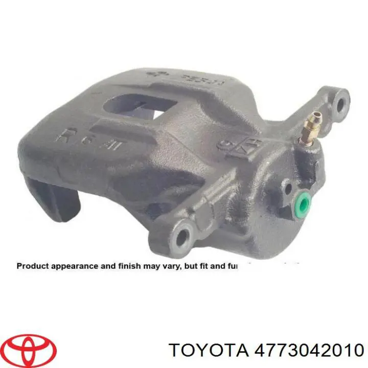 4773042010 Toyota суппорт тормозной передний правый