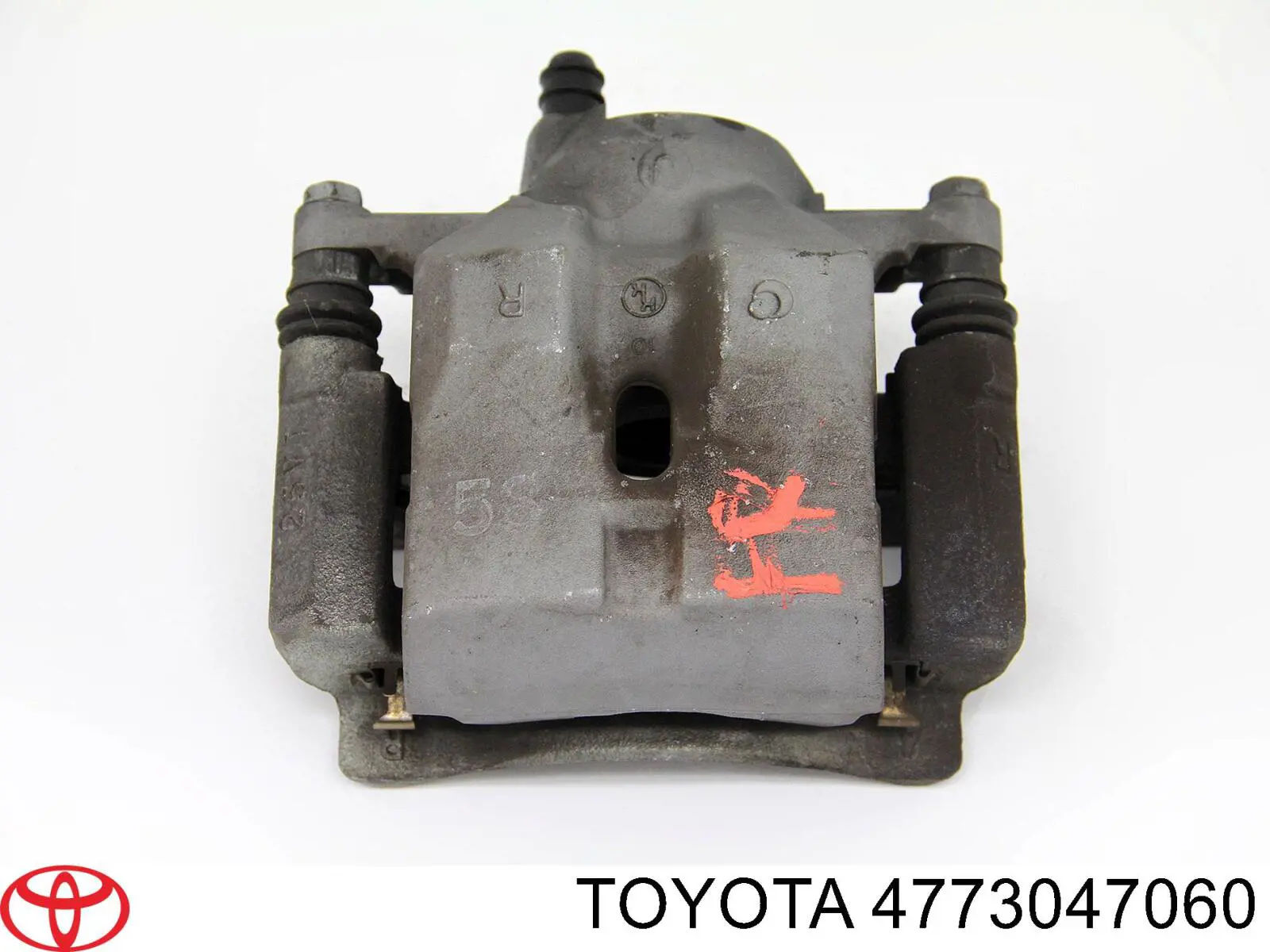 4773047060 Toyota suporte do freio dianteiro direito