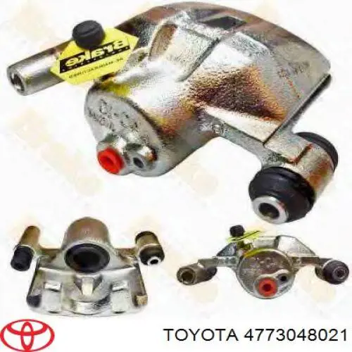 4773048021 Toyota suporte do freio traseiro direito