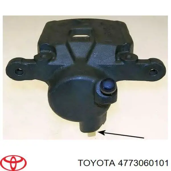 4773060101 Toyota суппорт тормозной задний правый