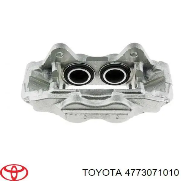 4773071010 Toyota Суппорт тормозной, передний, правый