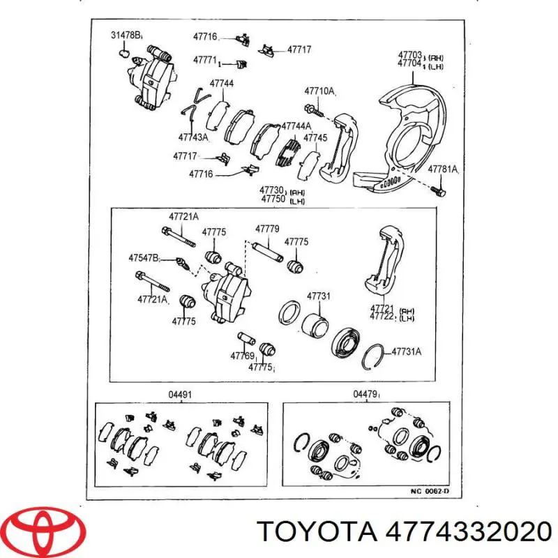 4774332020 Toyota 