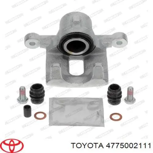Купить 4775002111 Toyota Суппорт задний левый
